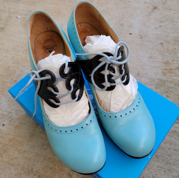 Fluevog Bellevue Mollie Johnson Pumps 10.5 - Picture 2 of 10